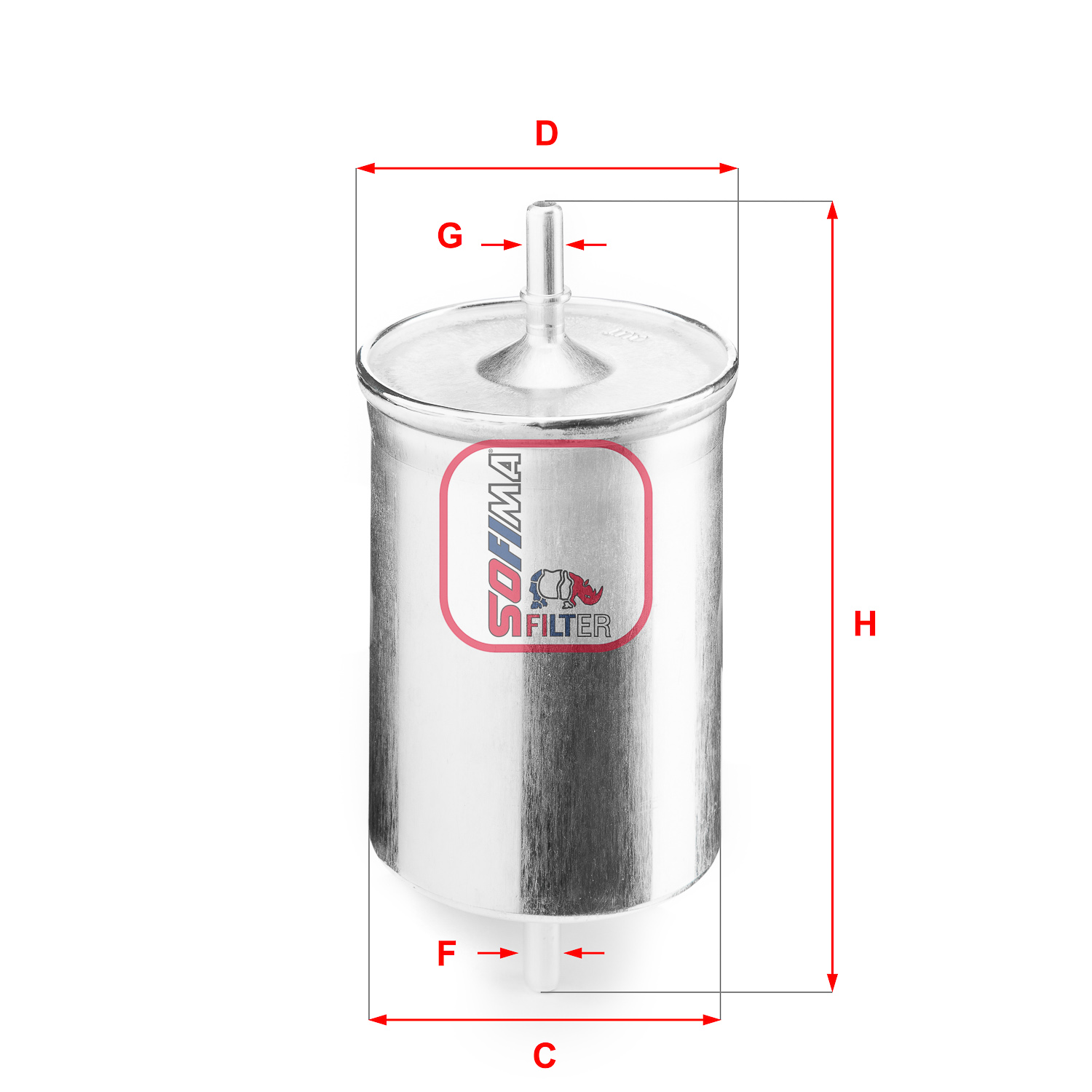 Brandstoffilter Sofima S 1718 B