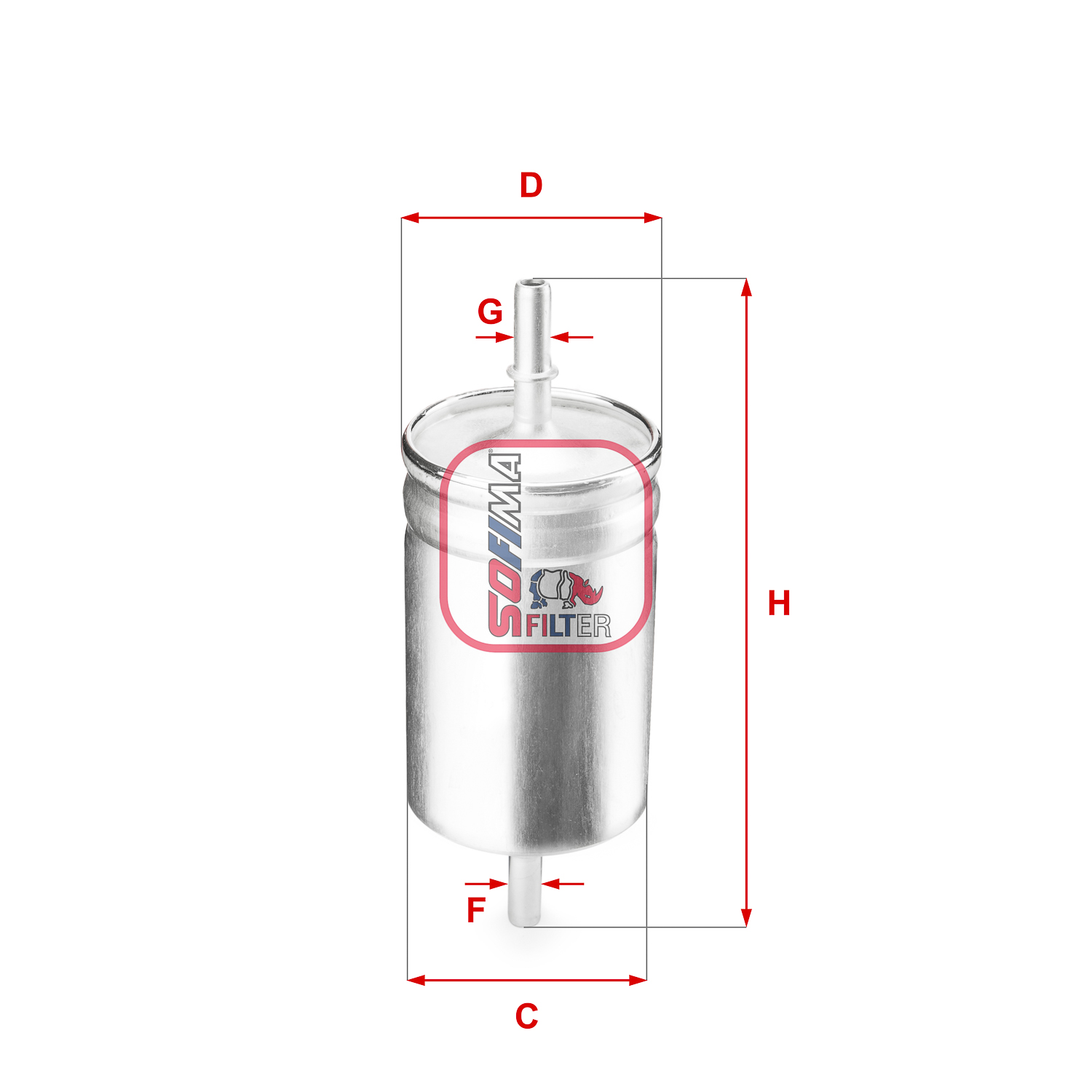 Brandstoffilter Sofima S 1722 B