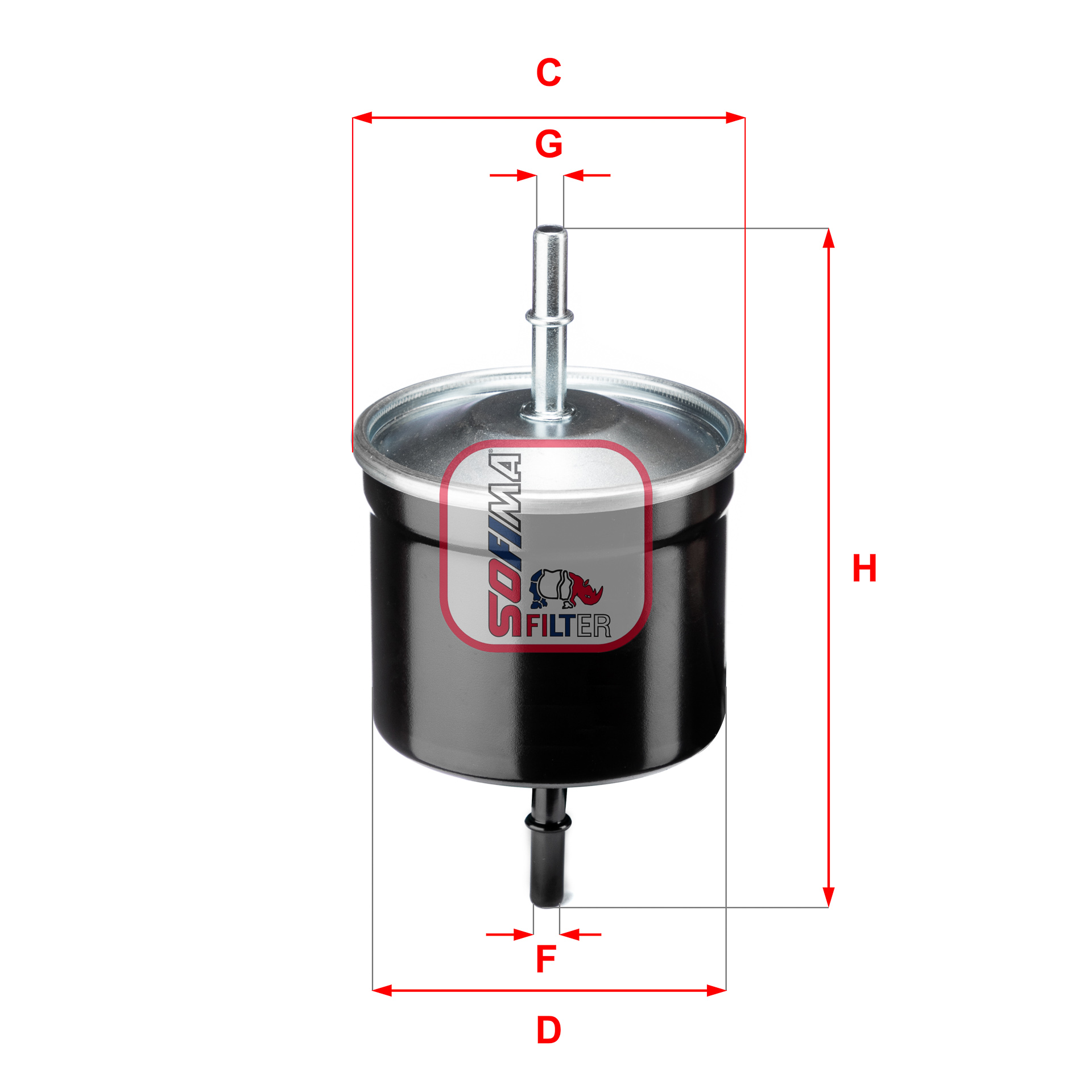 Brandstoffilter Sofima S 1811 B