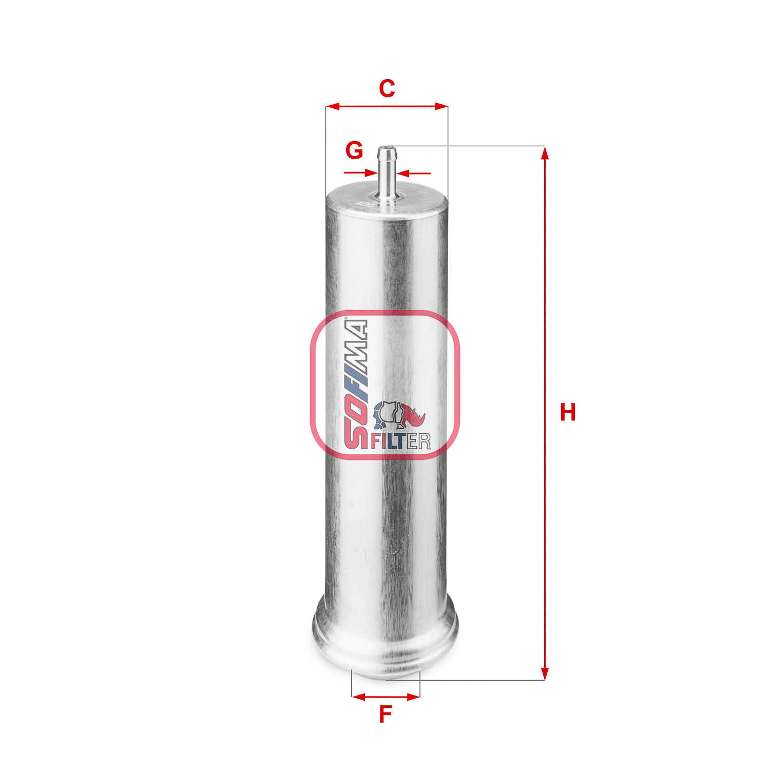 Brandstoffilter Sofima S 1851 B