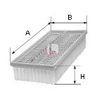 Luchtfilter Sofima S 3189 A