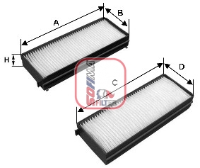 Interieurfilter Sofima S 3142 C