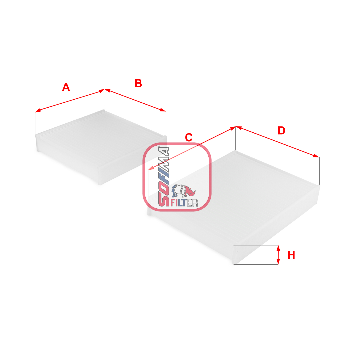 Interieurfilter Sofima S 3143 C