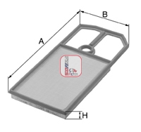 Luchtfilter Sofima S 3184 A