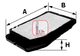 Luchtfilter Sofima S 3255 A