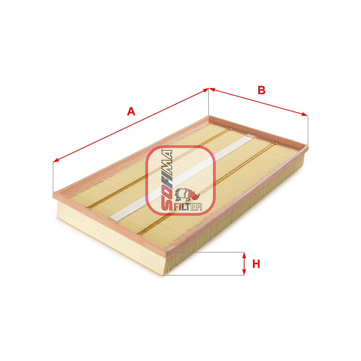 Luchtfilter Sofima S 3257 A