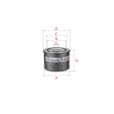 Oliefilter Sofima S 3264 R