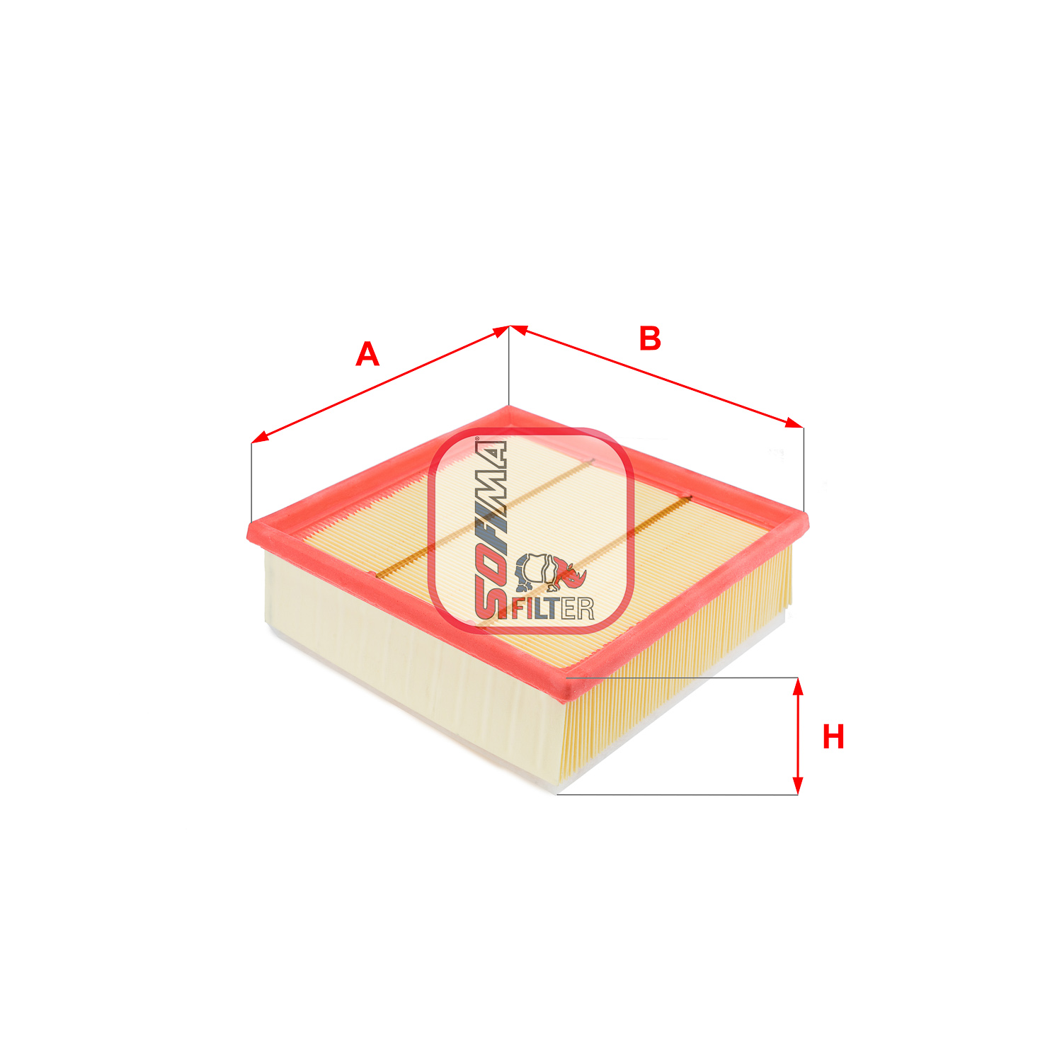 Luchtfilter Sofima S 3297 A