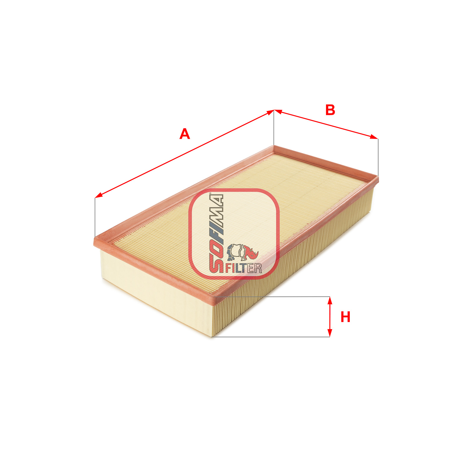 Luchtfilter Sofima S 3329 A