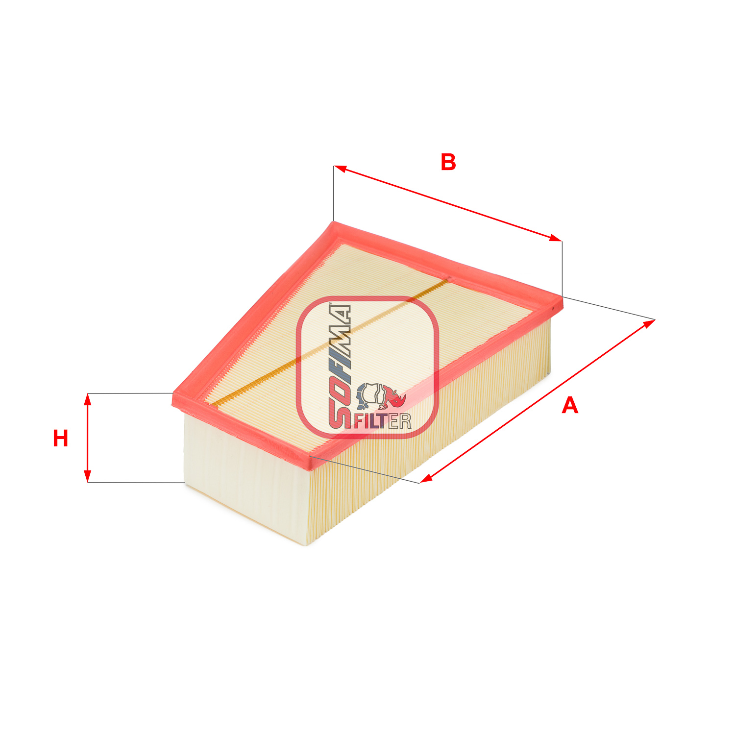 Luchtfilter Sofima S 3331 A