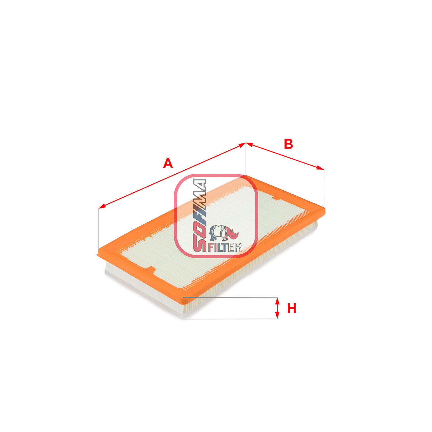 Luchtfilter Sofima S 3376 A