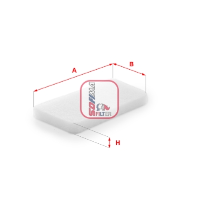 Interieurfilter Sofima S 3460 C
