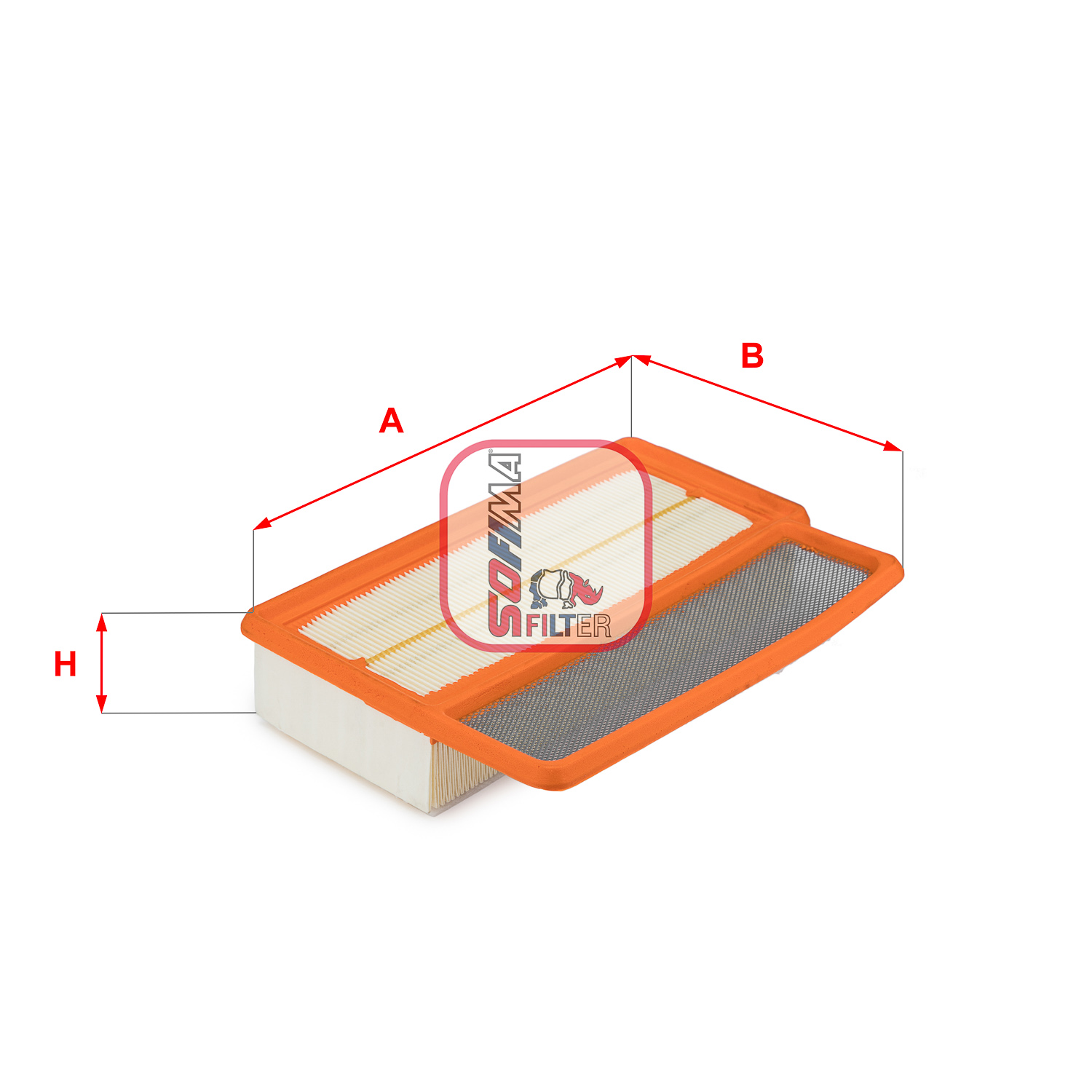 Luchtfilter Sofima S 3604 A