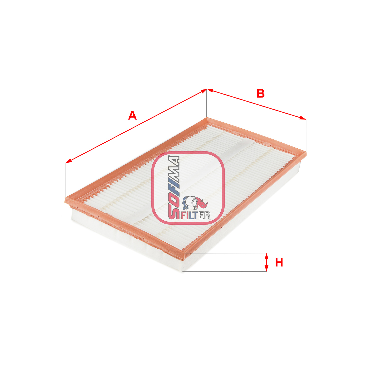 Luchtfilter Sofima S 3658 A