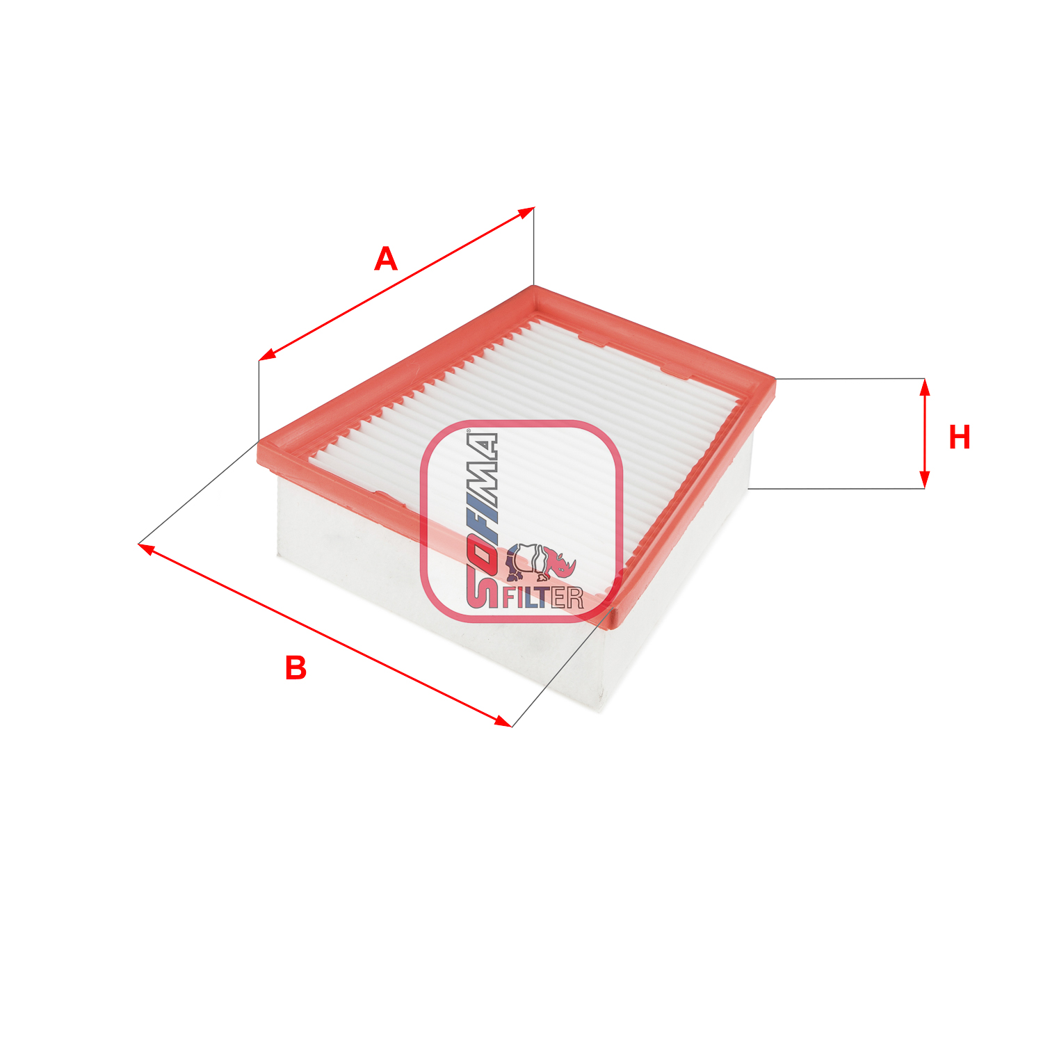 Luchtfilter Sofima S 3687 A