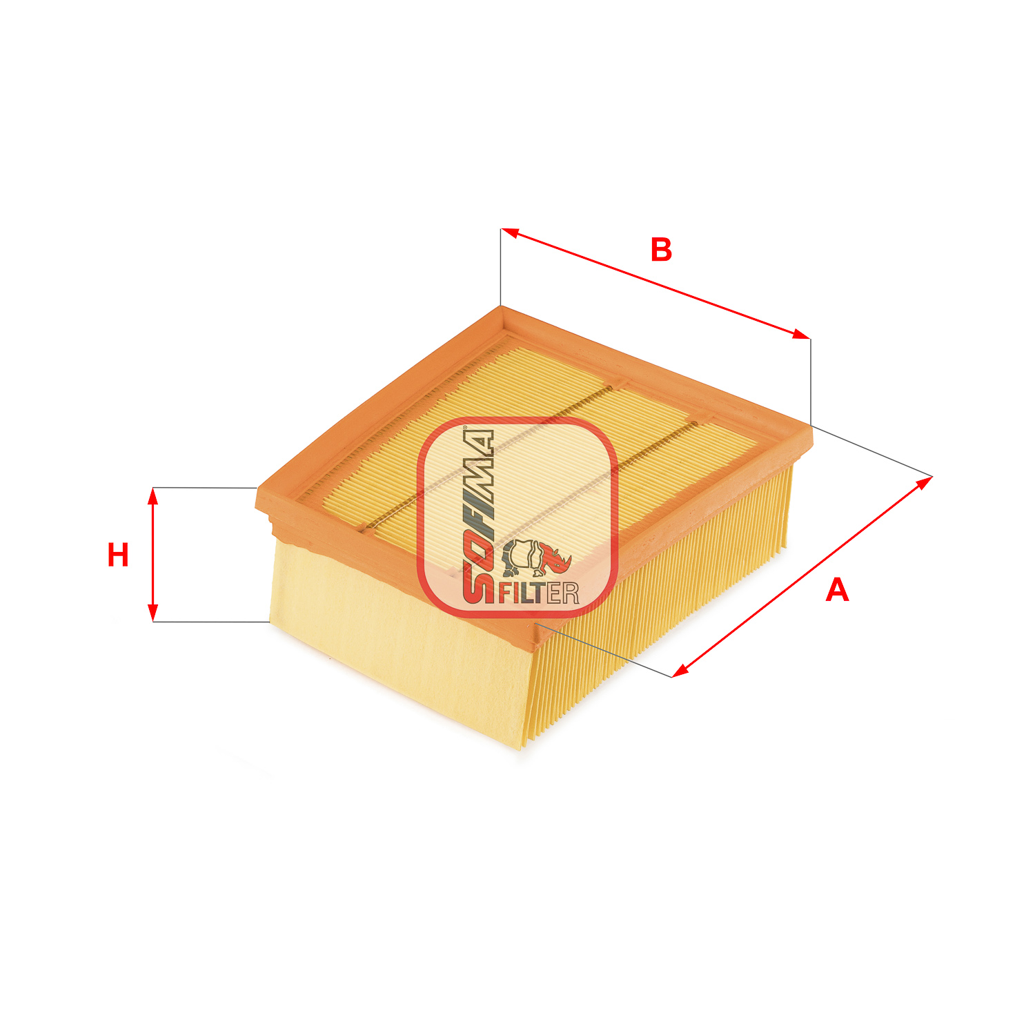 Luchtfilter Sofima S 3712 A