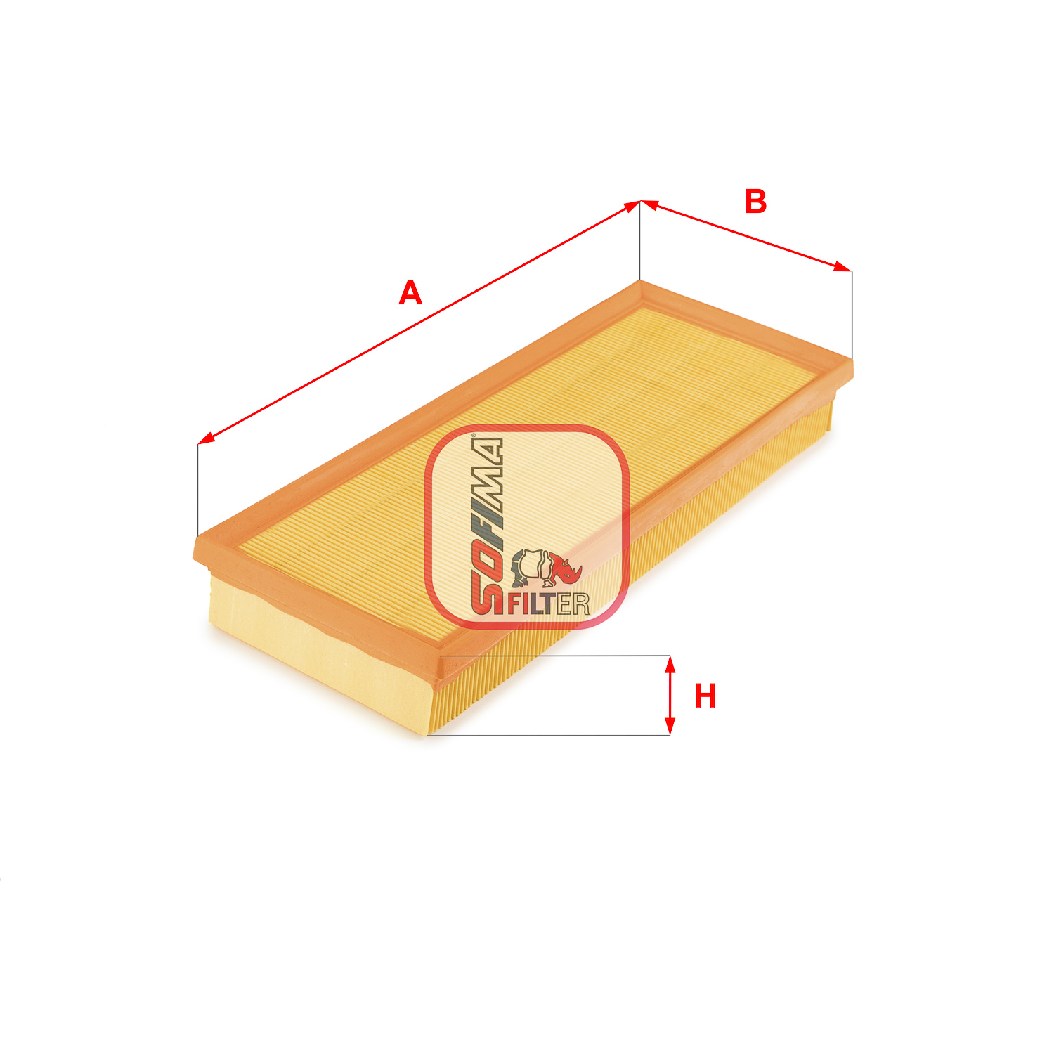 Luchtfilter Sofima S 3718 A