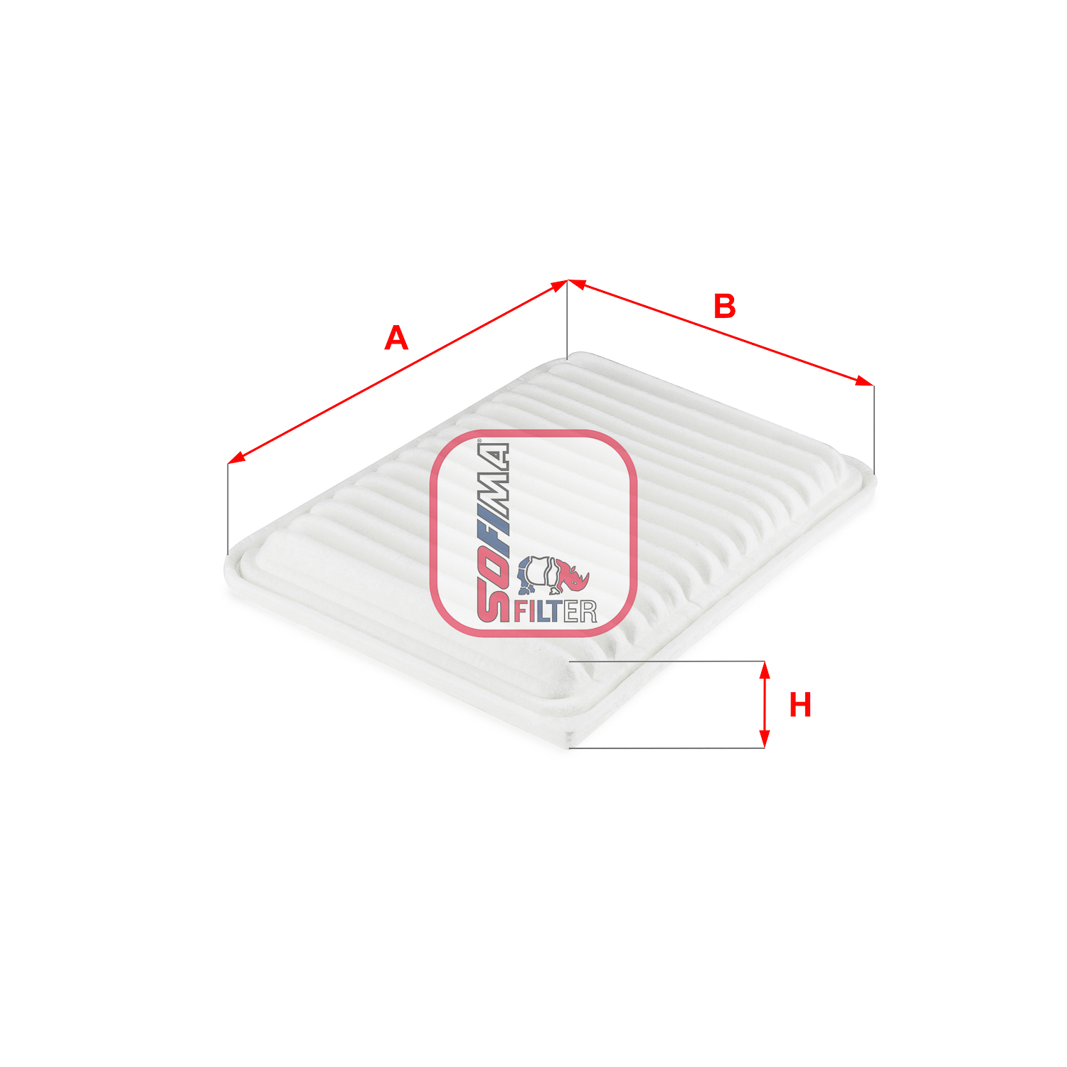 Luchtfilter Sofima S 3721 A