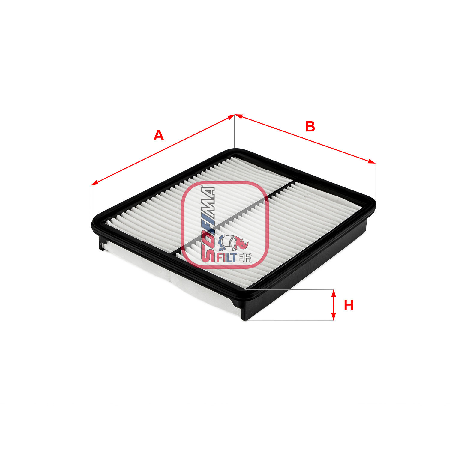 Luchtfilter Sofima S 3723 A