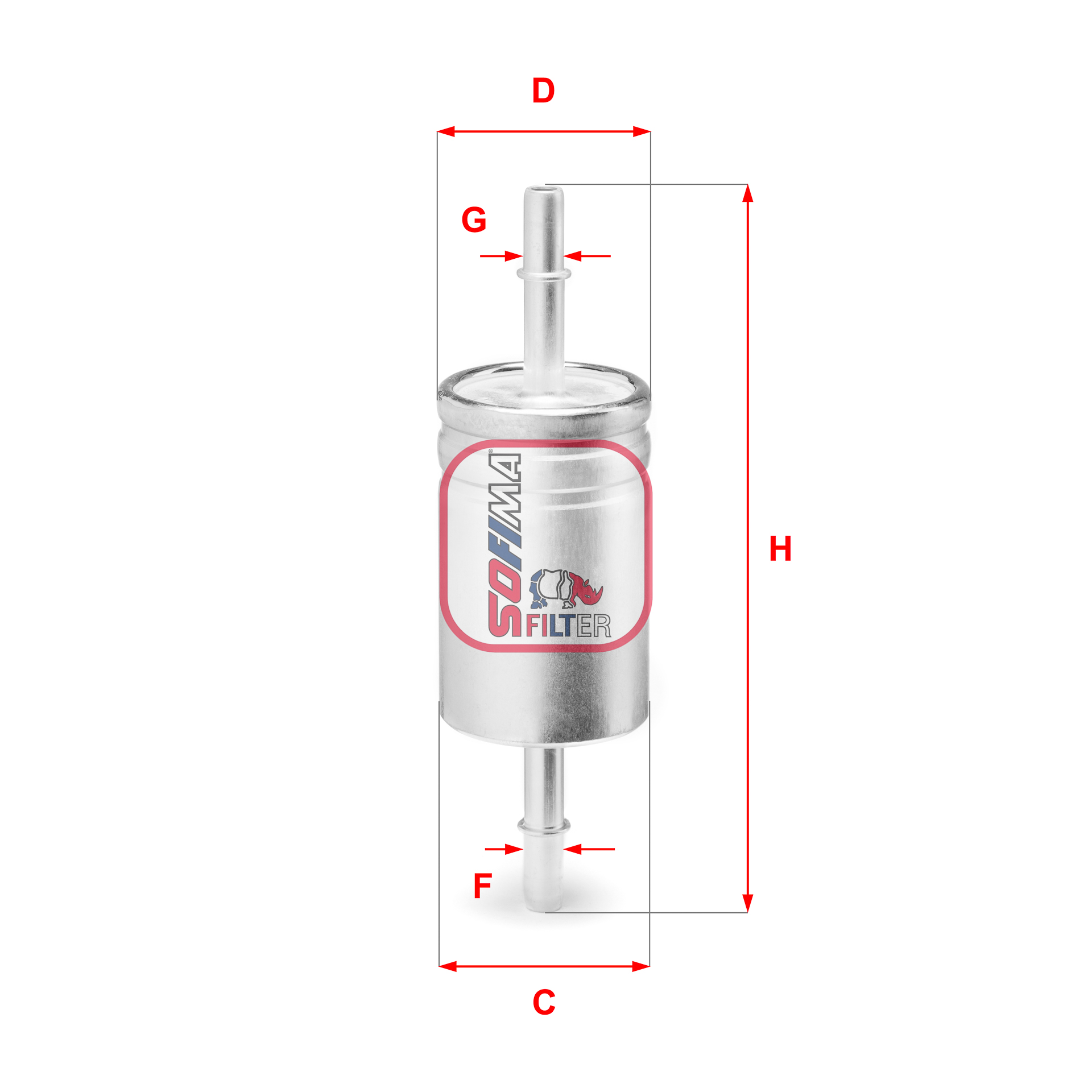 Brandstoffilter Sofima S 3740 B