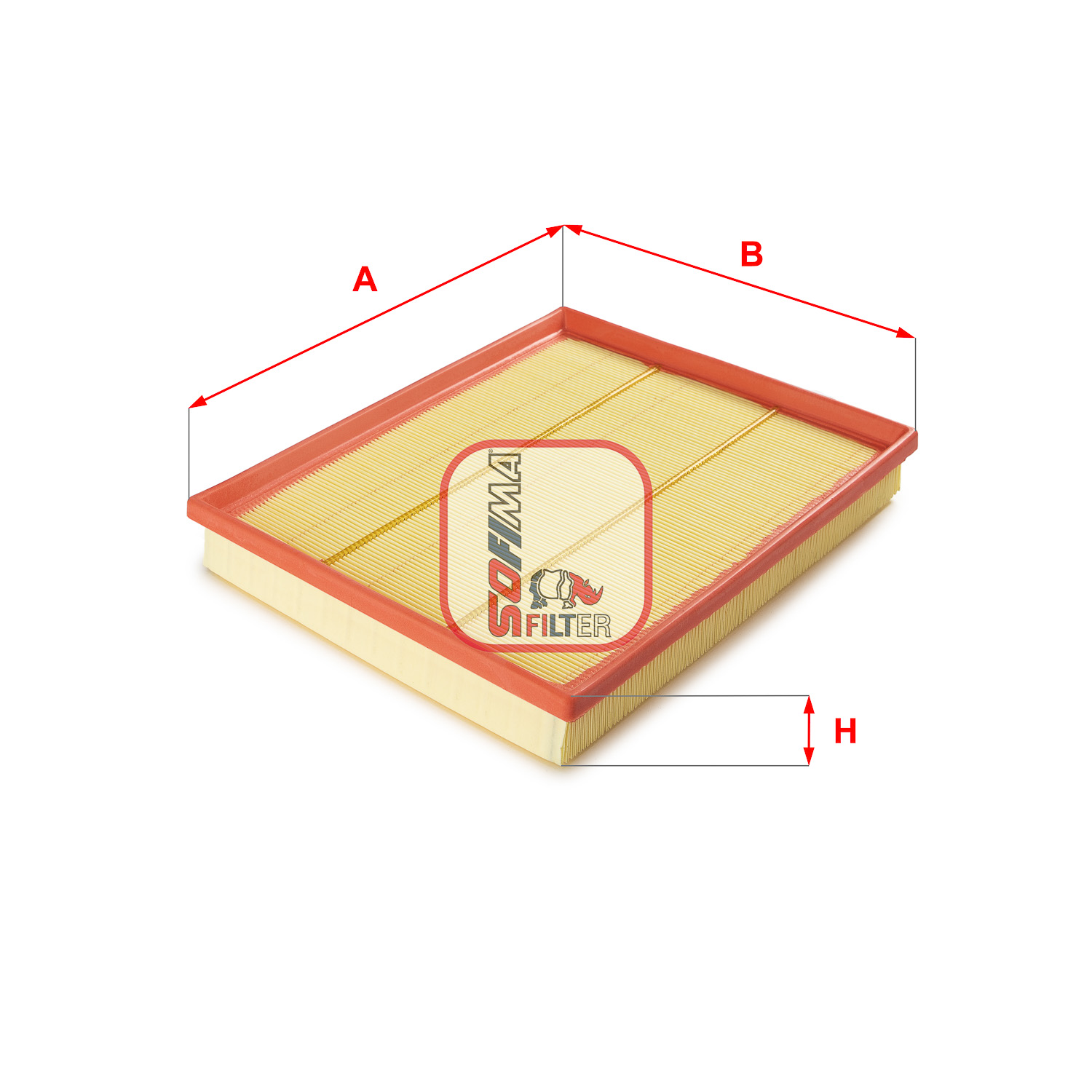 Luchtfilter Sofima S 3A17 A
