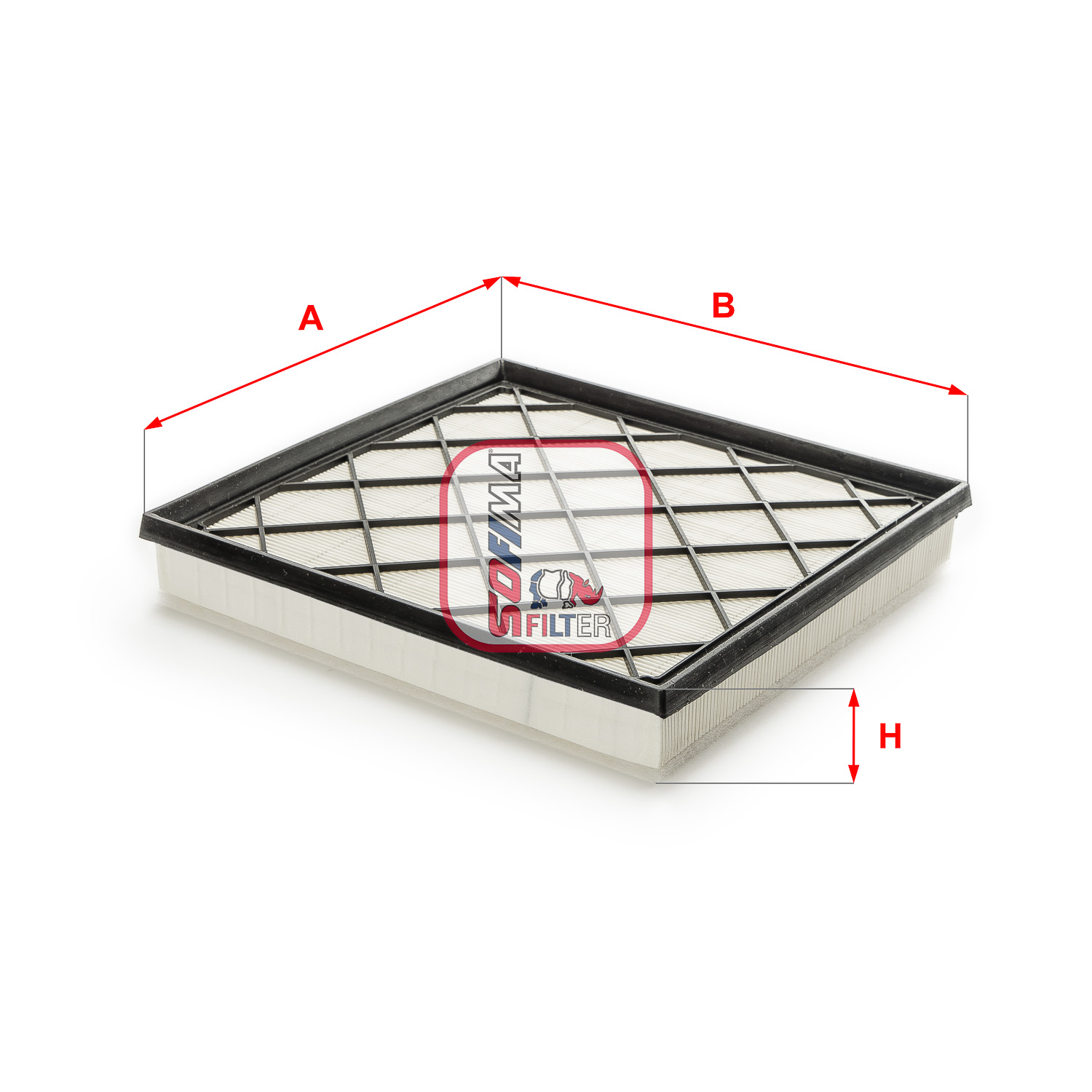 Luchtfilter Sofima S 3A24 A