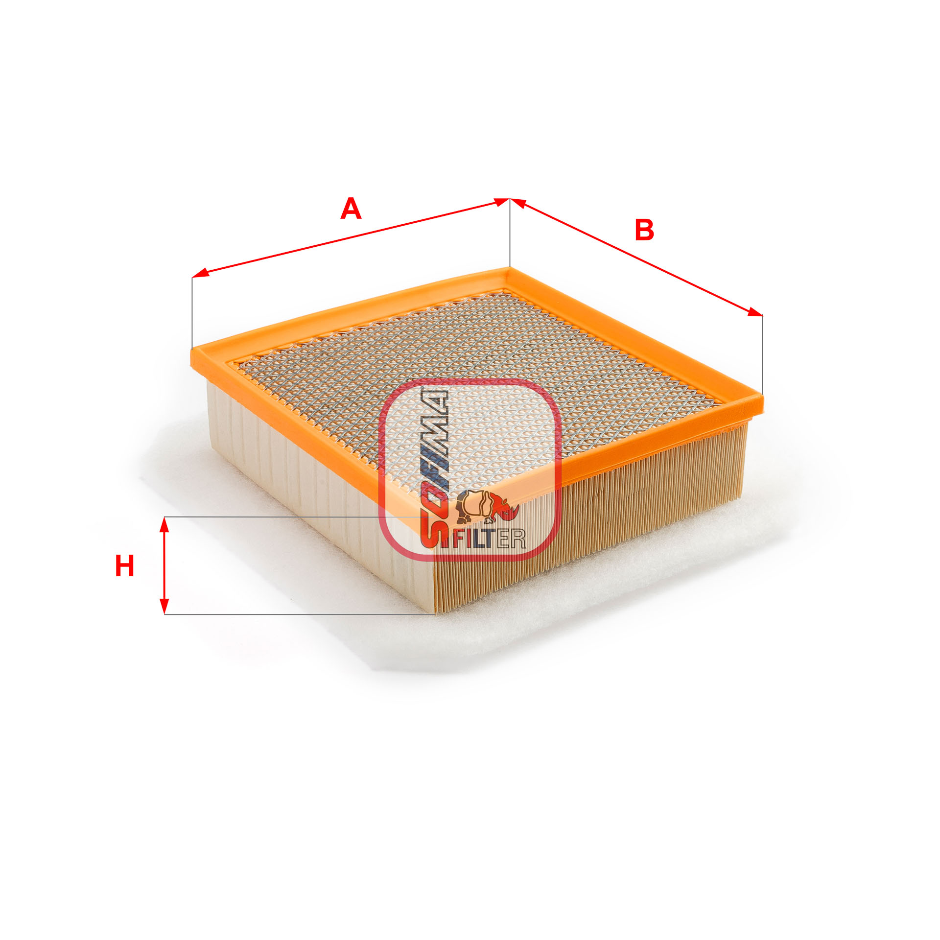 Luchtfilter Sofima S 3A37 A