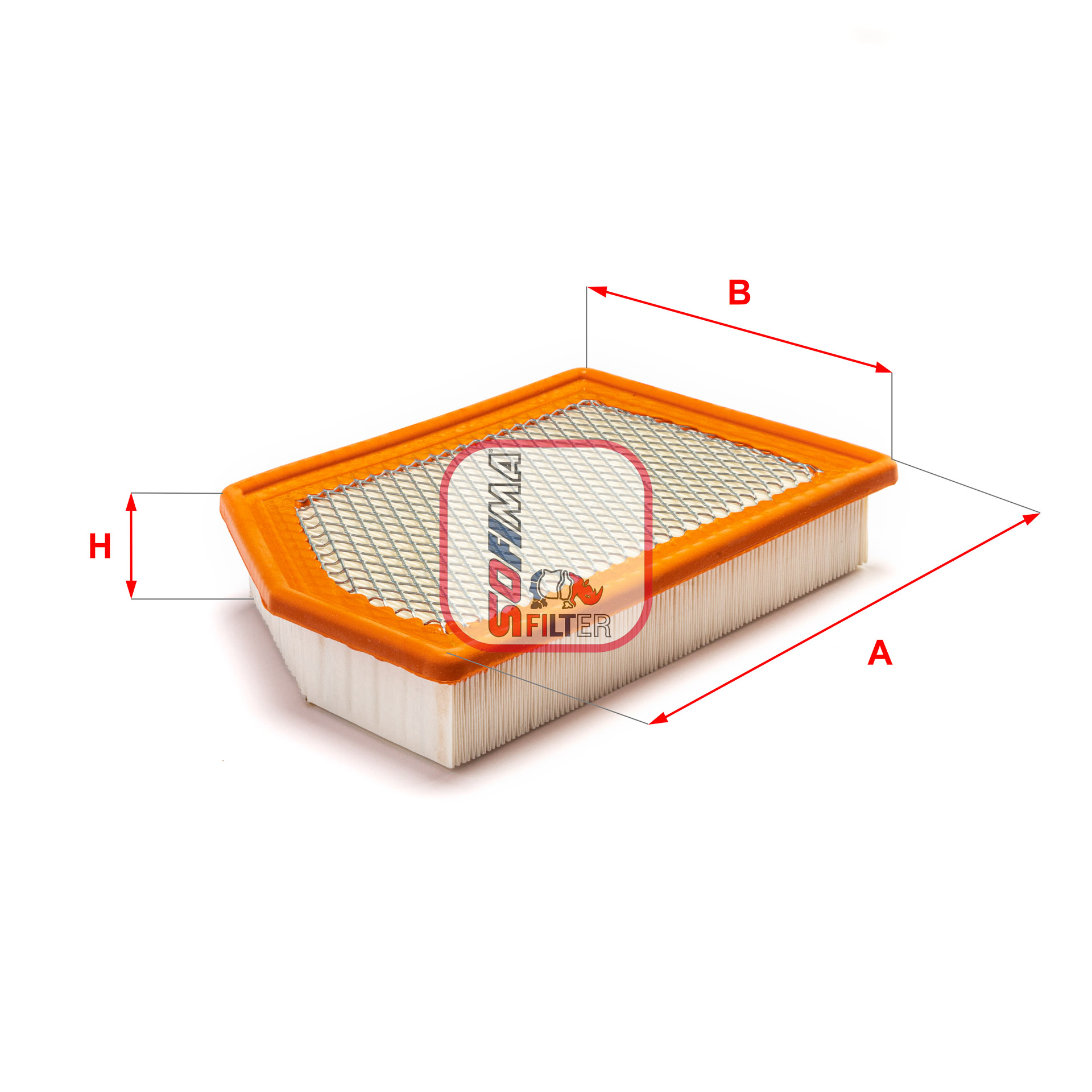 Luchtfilter Sofima S 3A73 A