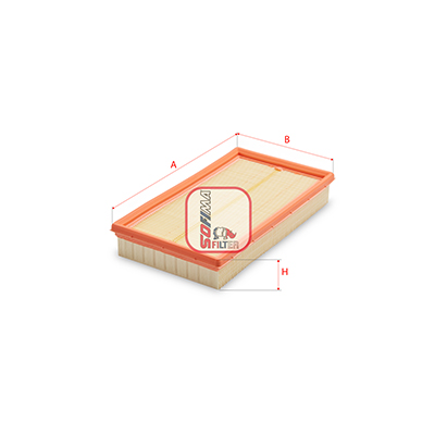 Luchtfilter Sofima S 3C47 A