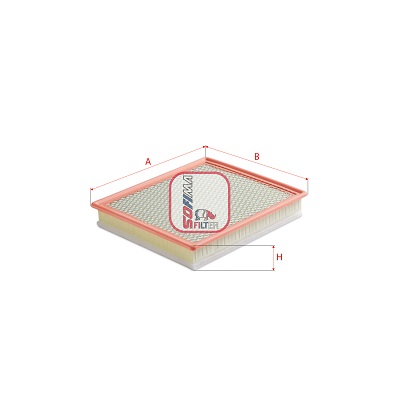 Luchtfilter Sofima S 3D65 A