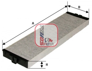 Interieurfilter Sofima S 4157 CA