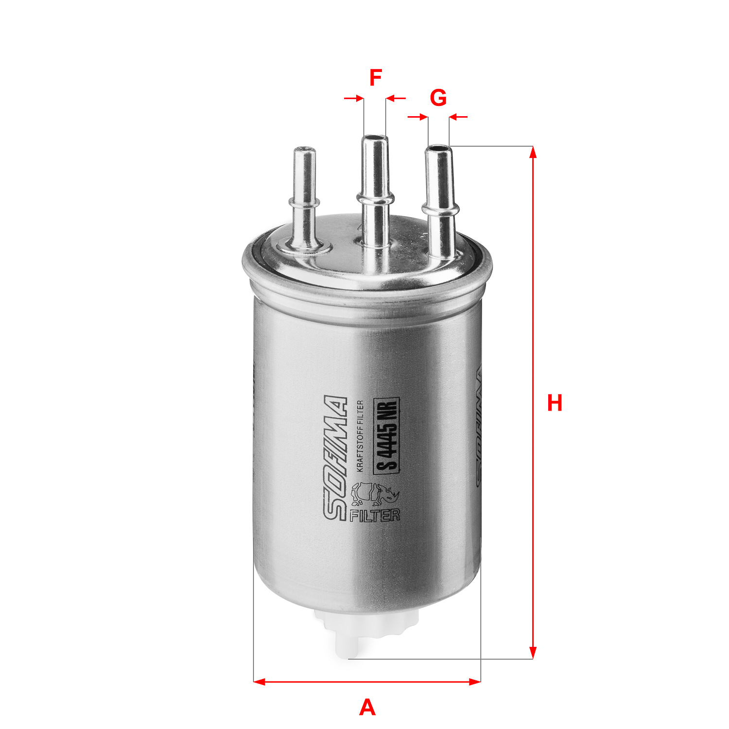 Brandstoffilter Sofima S 4445 NR