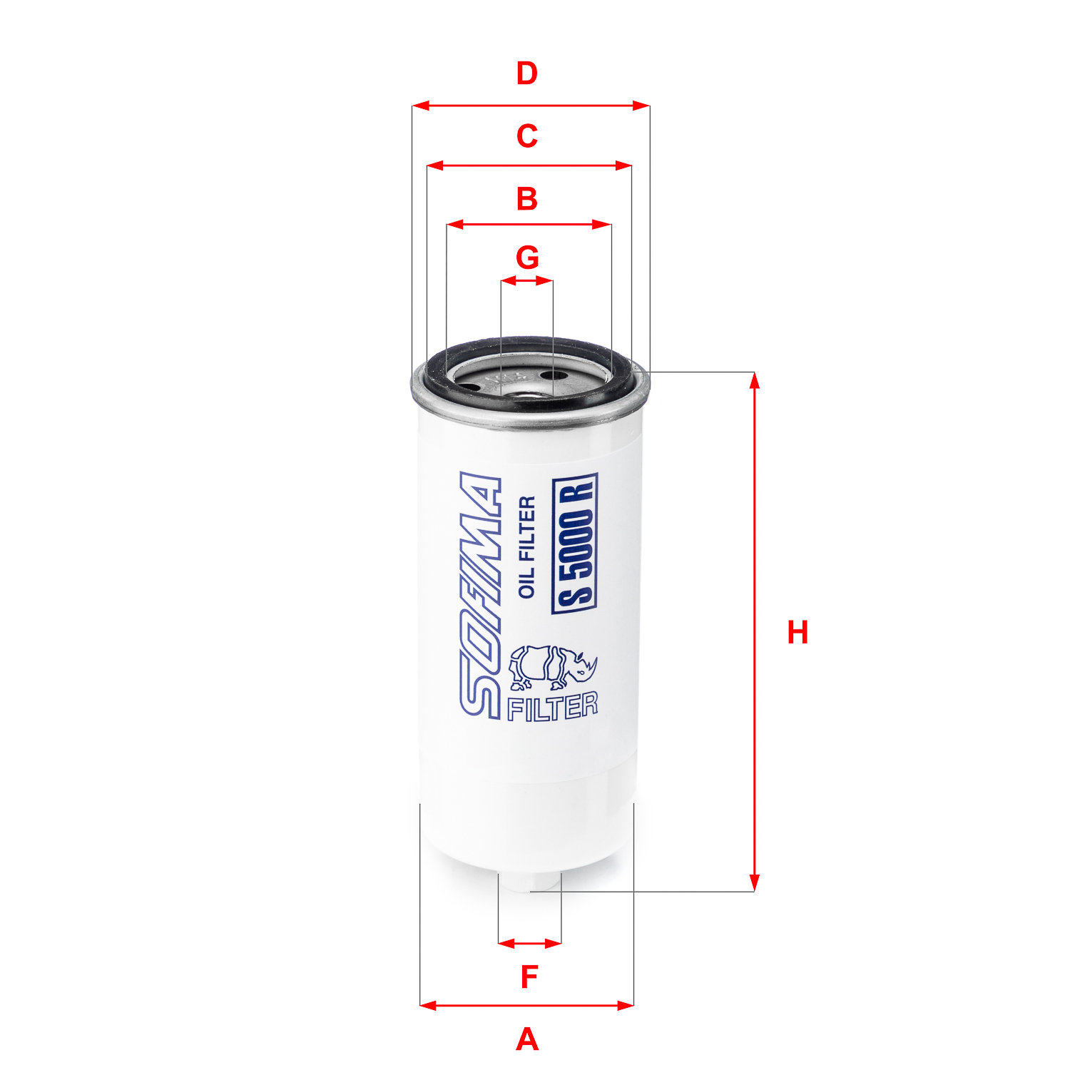 Filter/oliezeef automaatbak Sofima S 5000 R