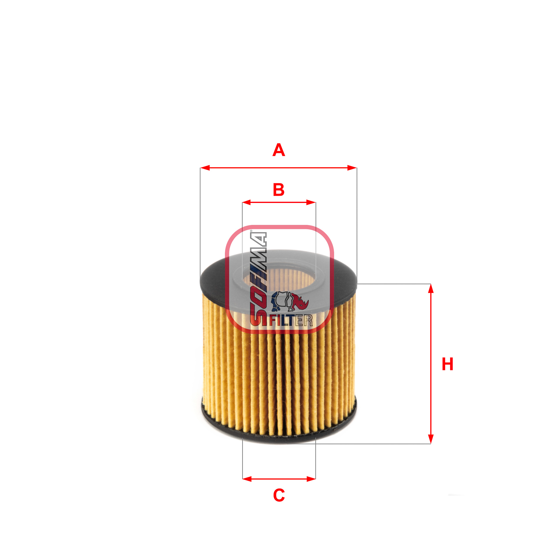 Oliefilter Sofima S 5086 PE