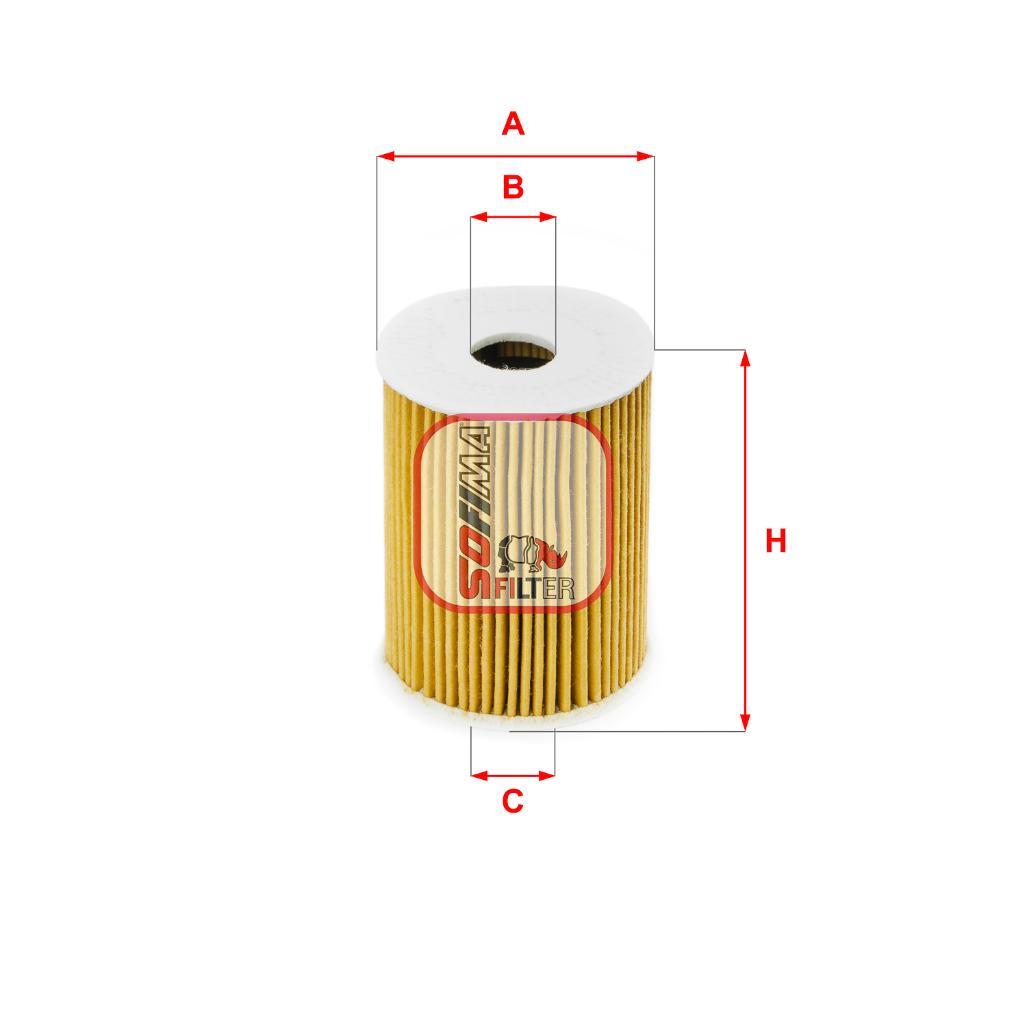 Oliefilter Sofima S 5091 PE