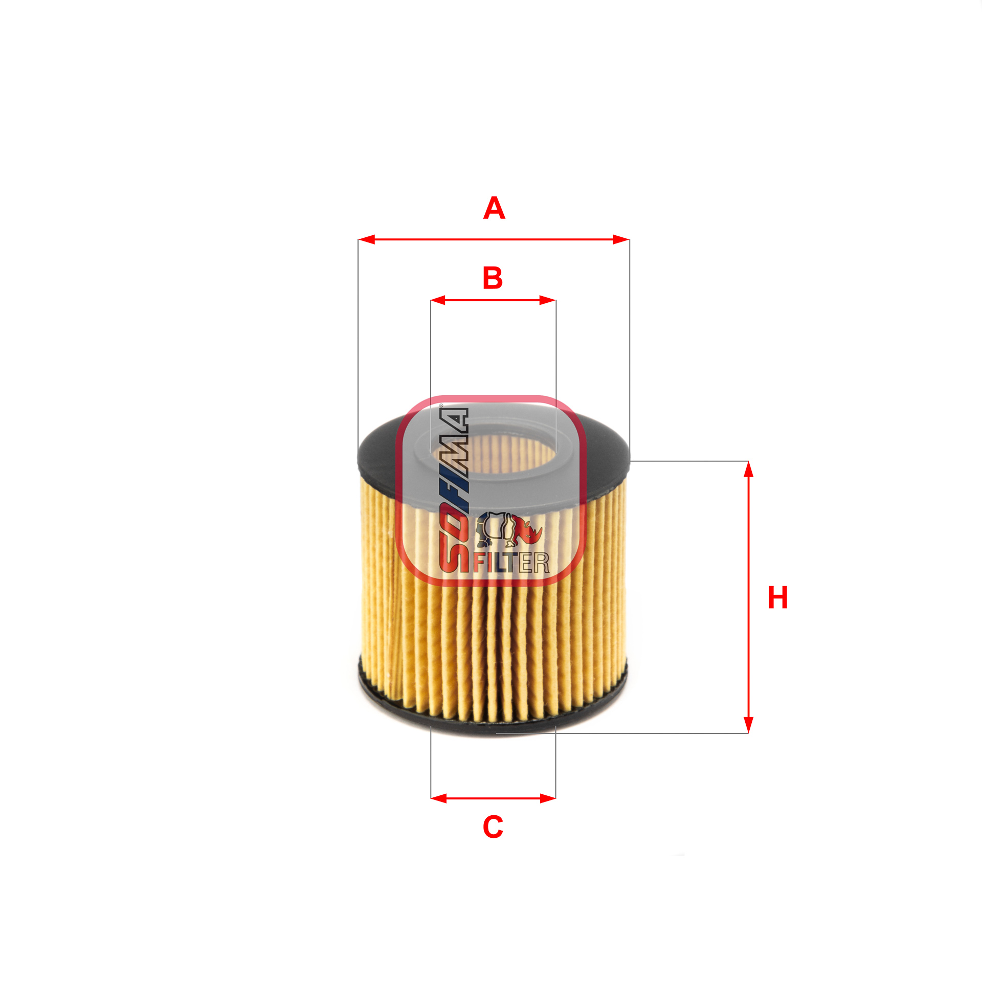 Oliefilter Sofima S 5116 PE