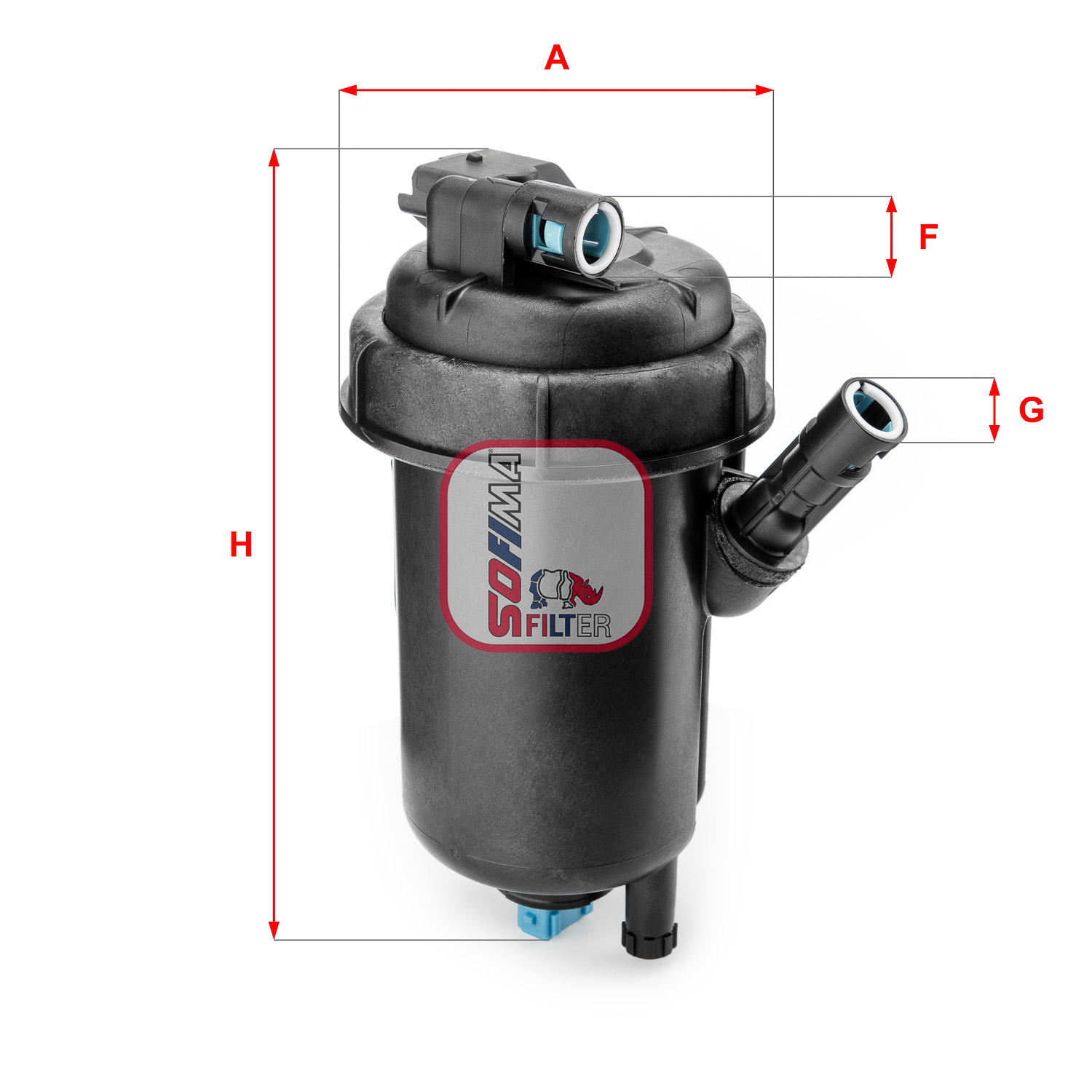 Brandstoffilter Sofima S 5139 GC