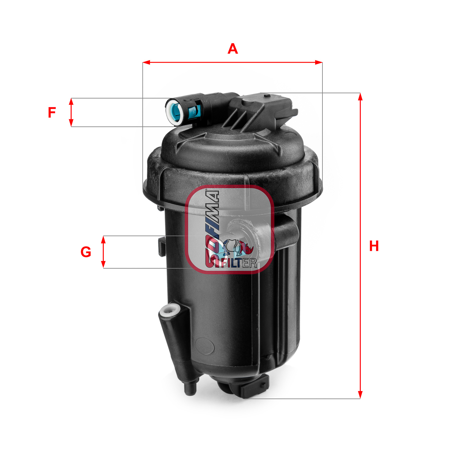 Brandstoffilter Sofima S 5163 GC