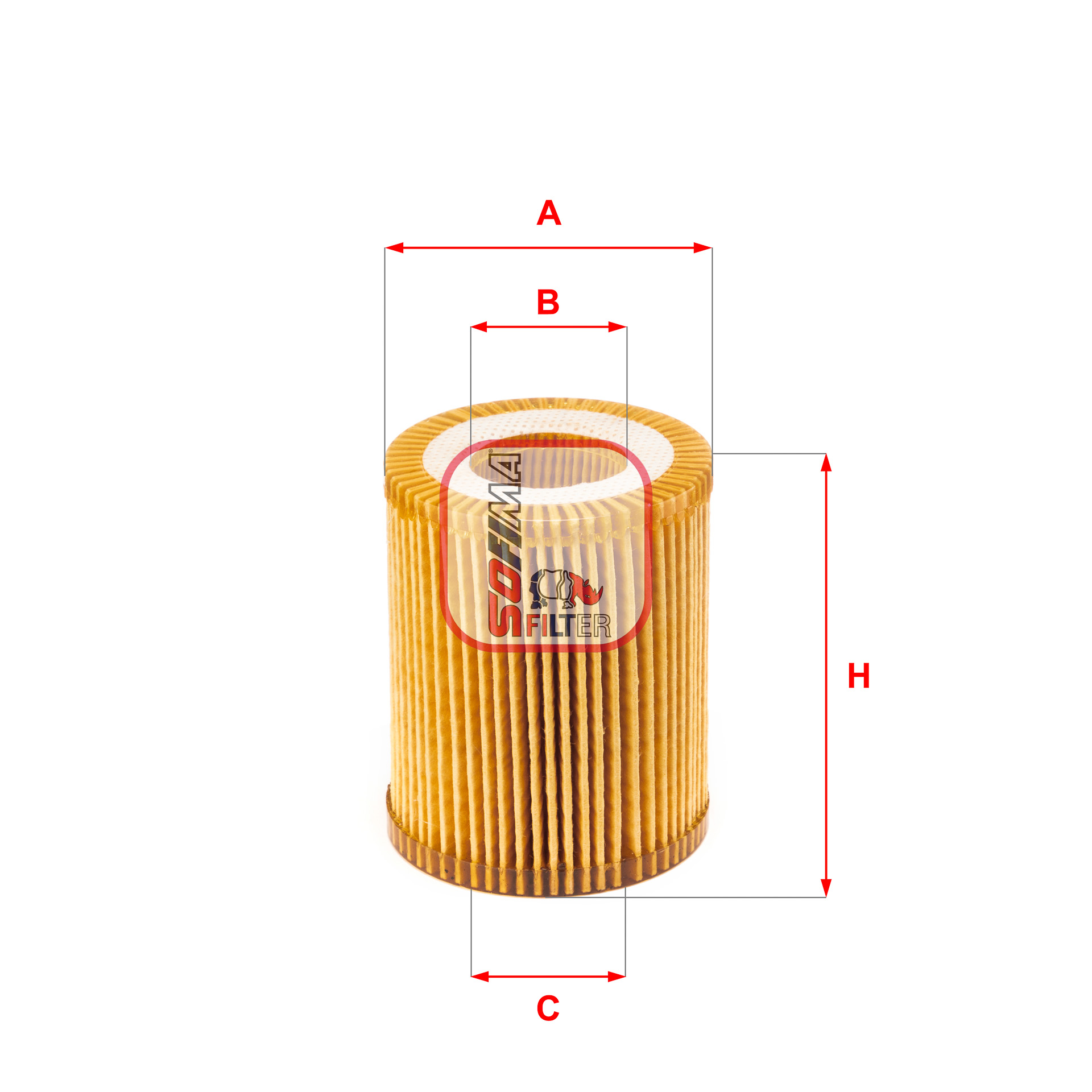 Oliefilter Sofima S 5164 PE