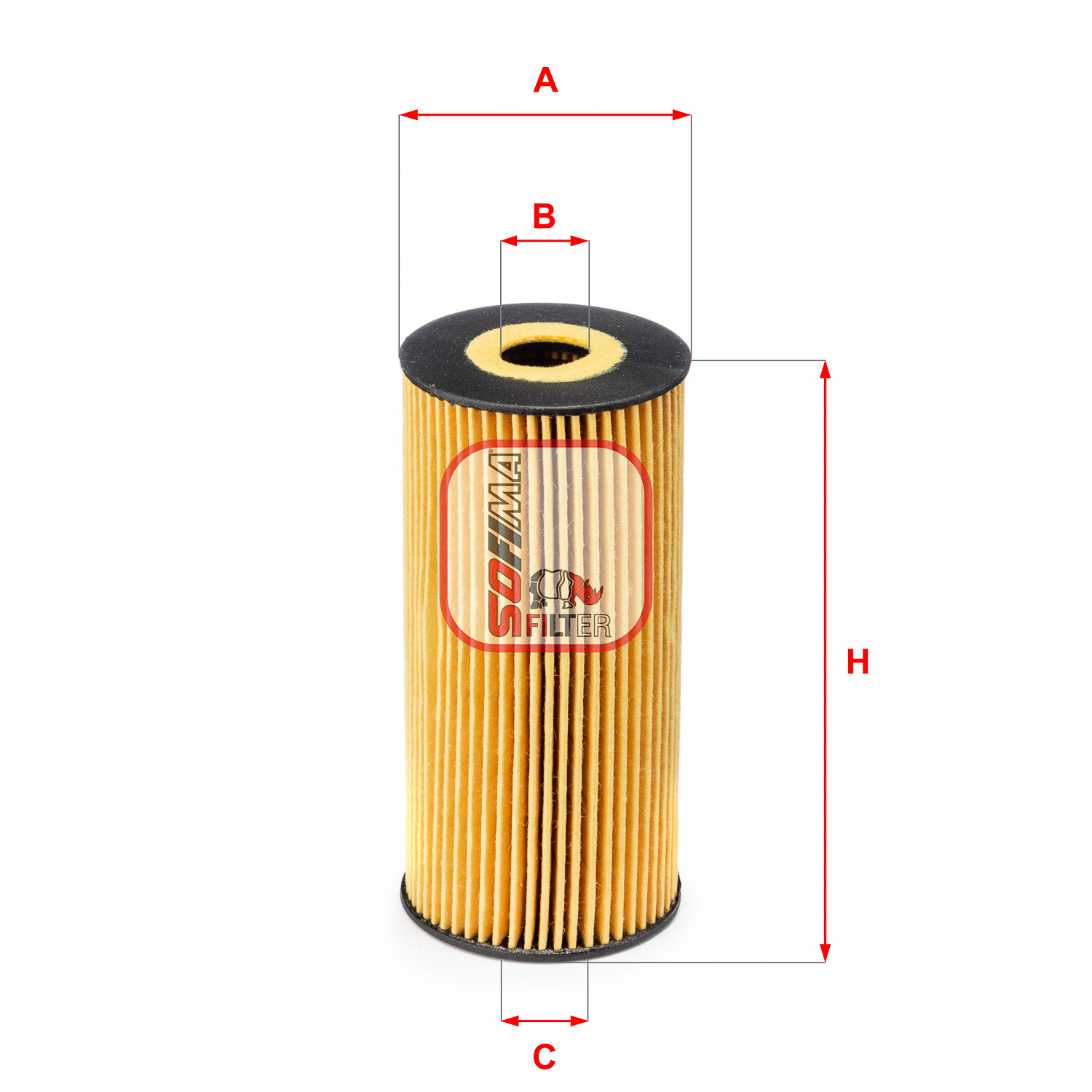 Oliefilter Sofima S 5166 PE