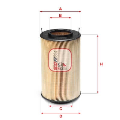 Filter/oliezeef automaatbak Sofima S 5174 PE