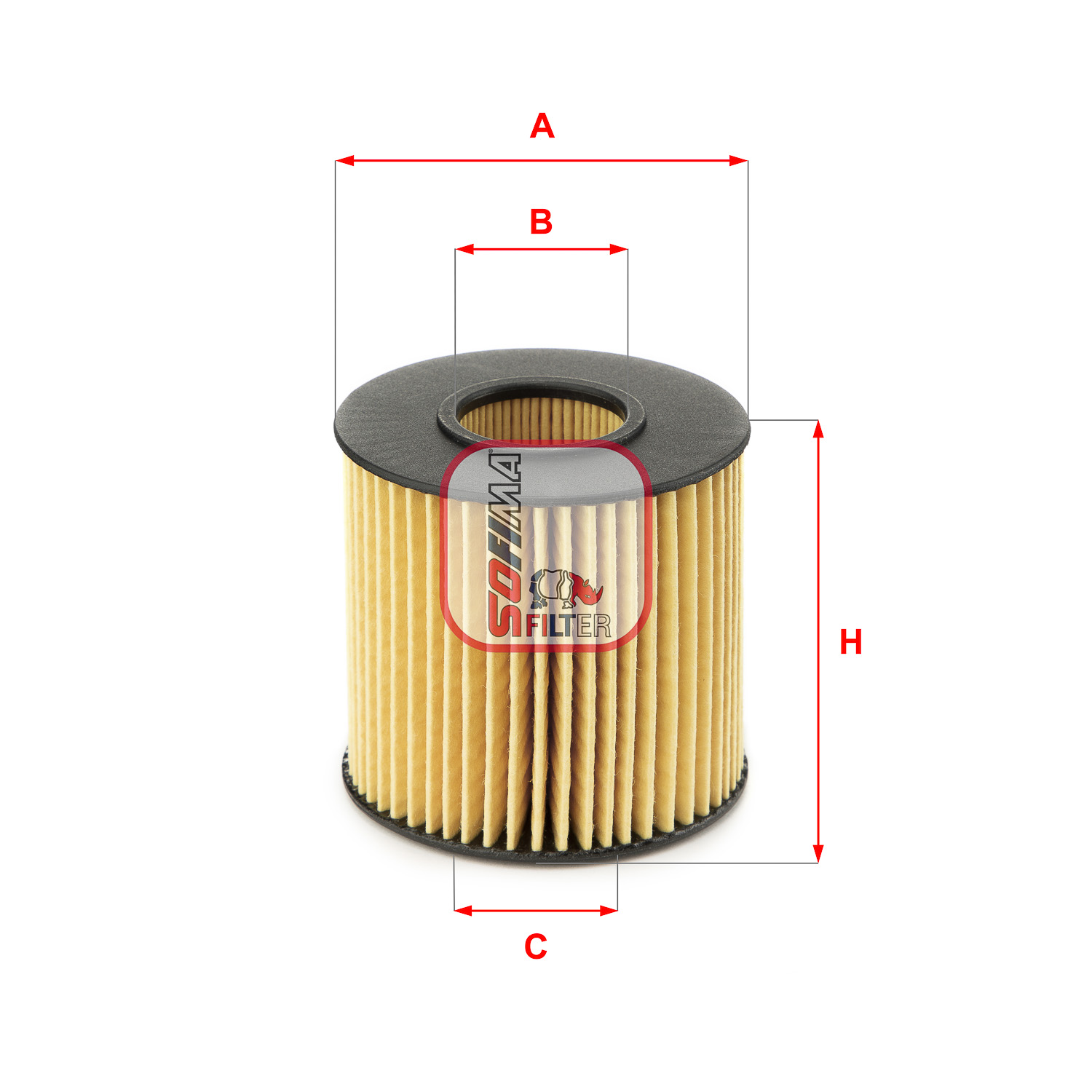 Oliefilter Sofima S 5196 PE