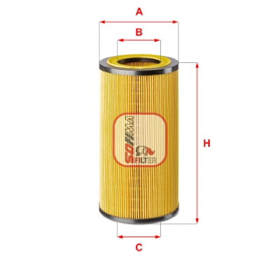 Filter/oliezeef automaatbak Sofima S 5234 PE