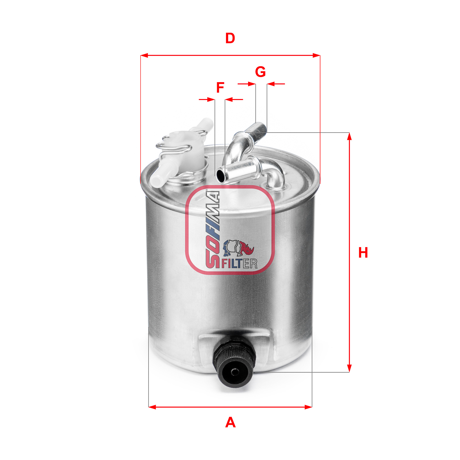 Brandstoffilter Sofima S 5392 GC