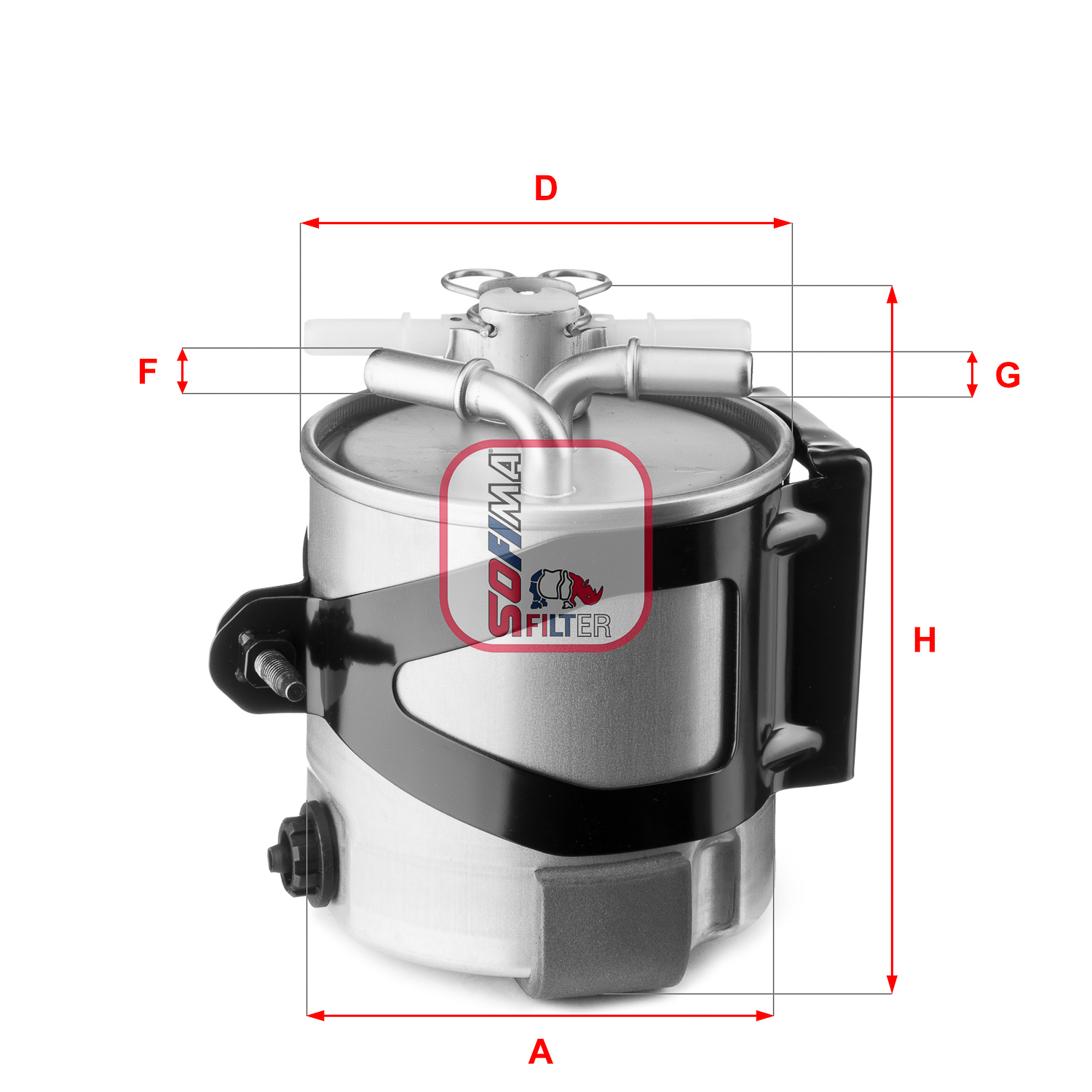 Brandstoffilter Sofima S 5430 GC