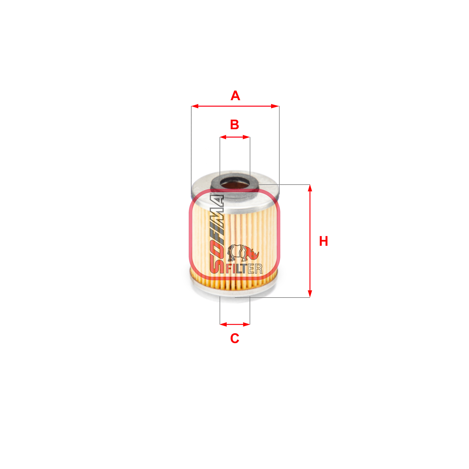 Oliefilter Sofima S 5587 PO