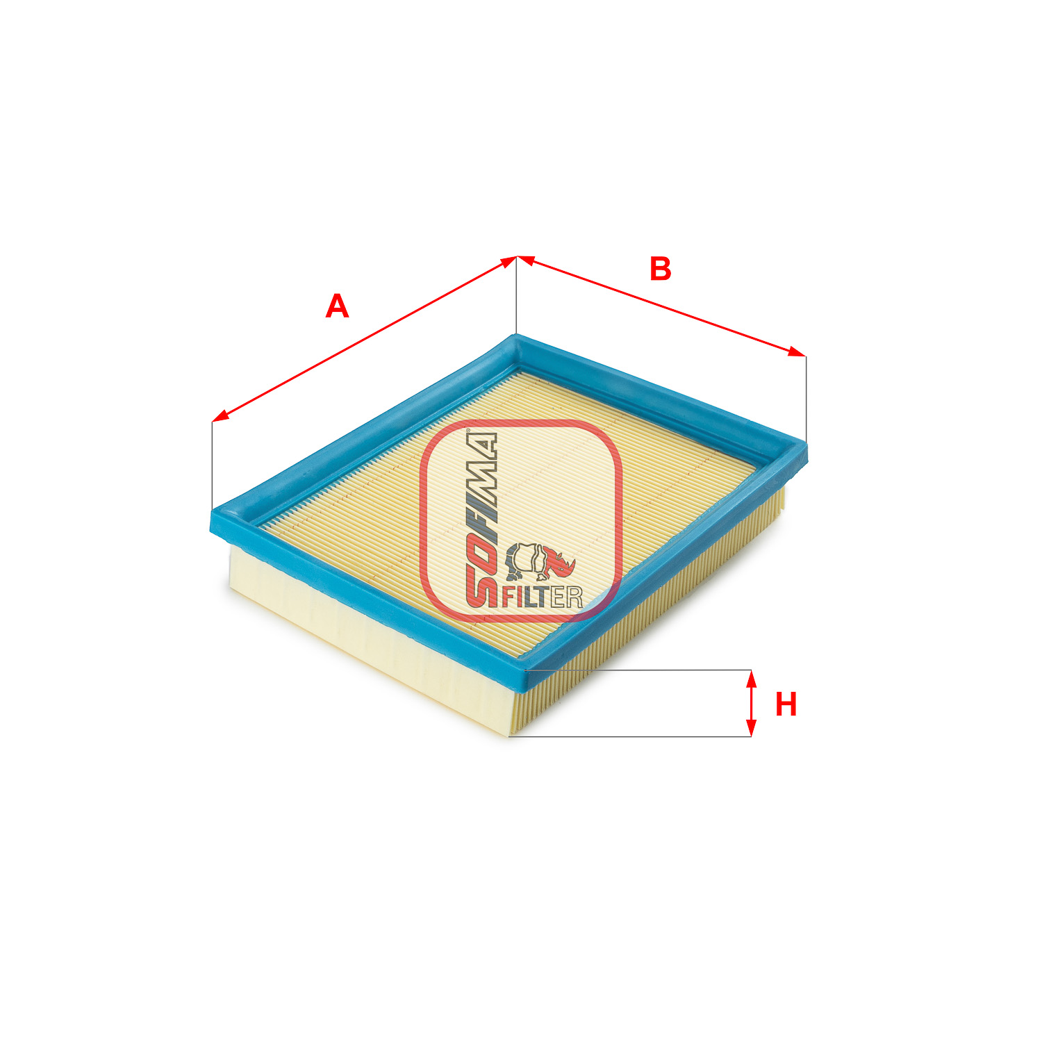 Luchtfilter Sofima S 6640 A