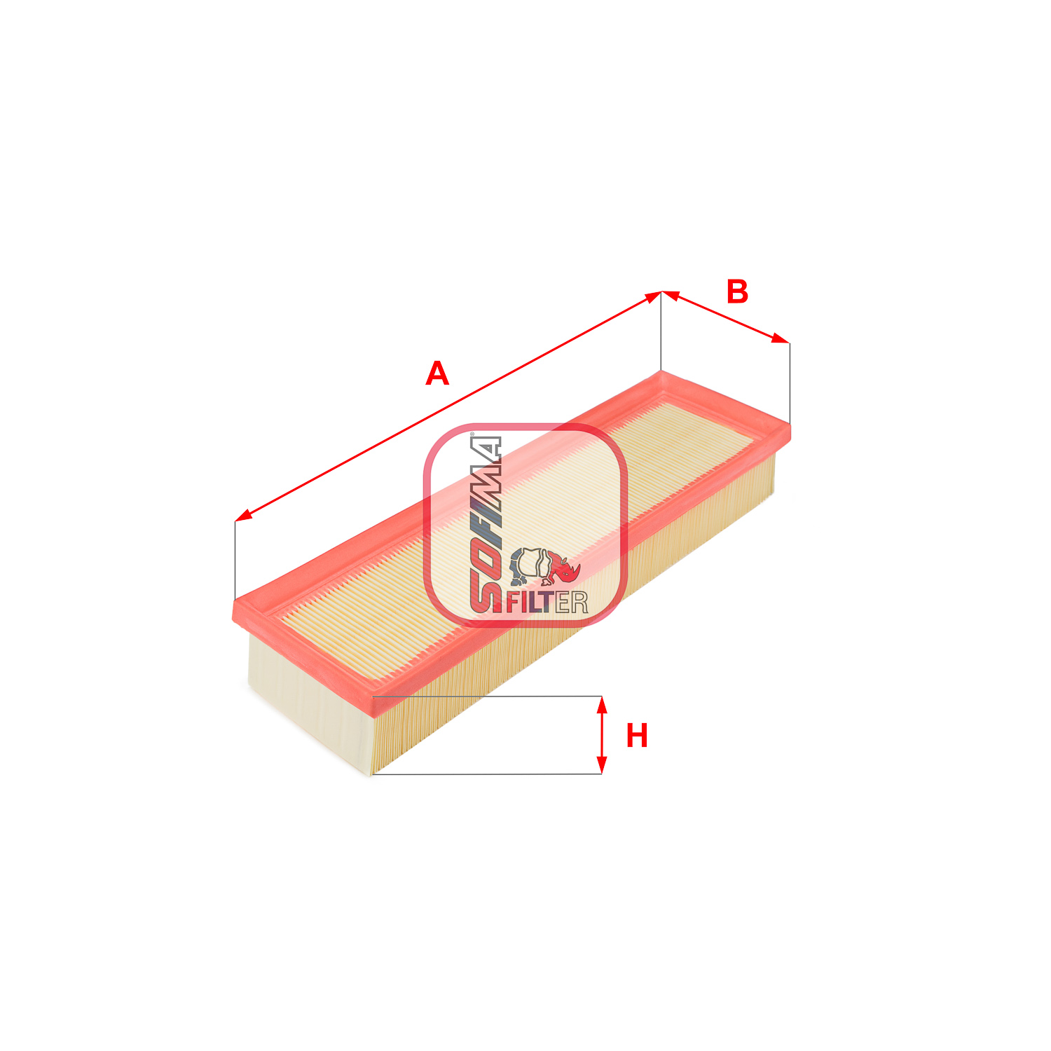 Luchtfilter Sofima S 6702 A