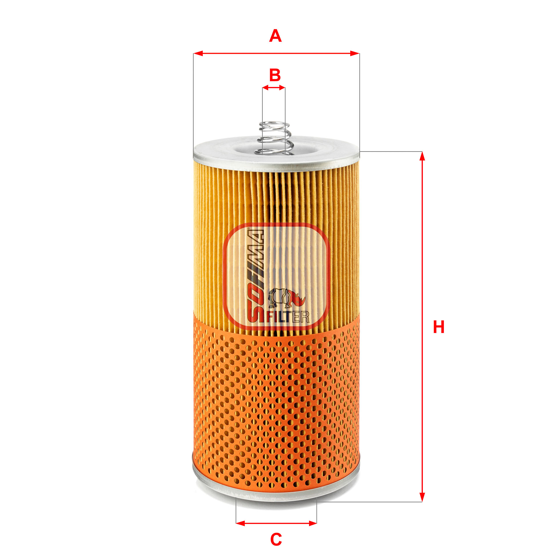 Oliefilter Sofima S 7261 PO