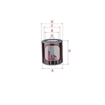 Oliefilter Sofima S 7330 R